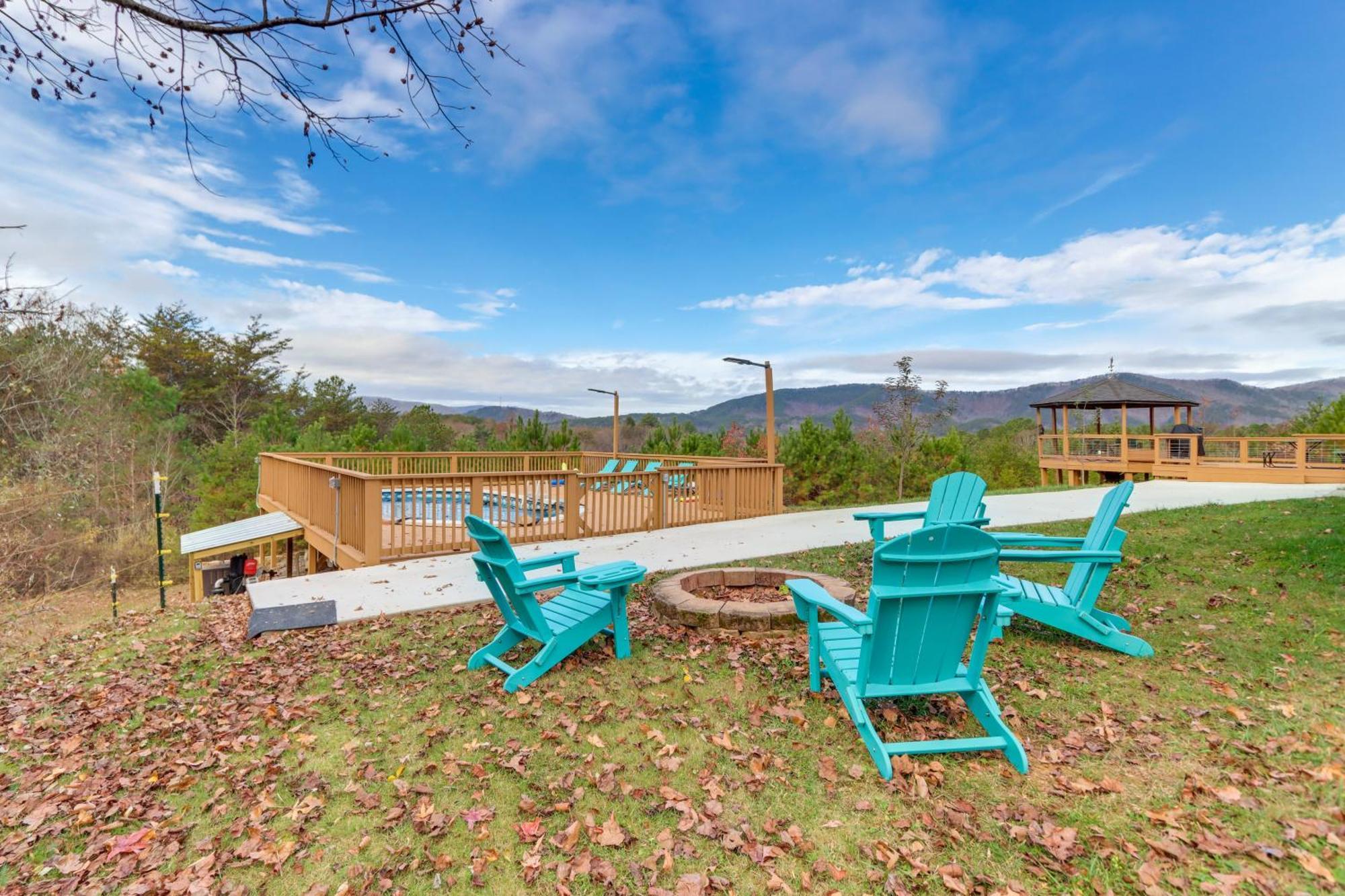 Stunning Copperhill Retreat With Mountain Views! Villa Eksteriør bilde
